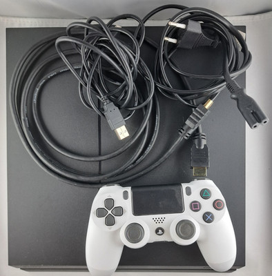 Playstation 4 FAT 500GB schwarz mit Controller Sony Playstation CUH-1216A