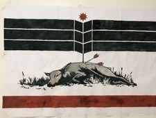 My Chemical Romance official merch Long Live Black Parade DRAAG Flag Authentic