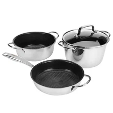 Chef Jet Tila 4-piece Nested Cookware Set