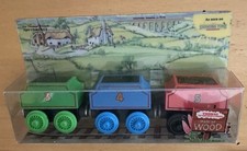 1992 Shining Time Wooden Thomas Train ULTRA Rare 3 Tender Pack New
