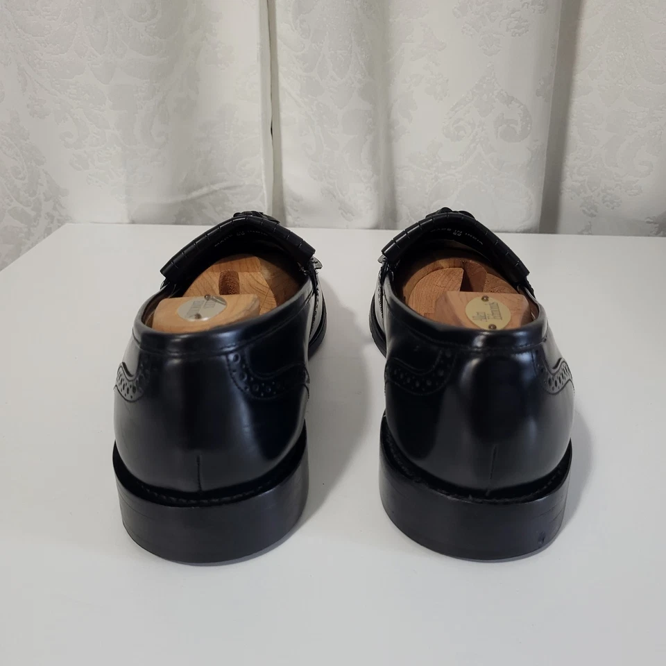 Zapatos Mocasines Bostonian Crown Windsor First Flex Para Hombre Borla Punta de Ala Talla 11E/C B Foto 4 de 4