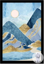 Black 8x12 Picture Frame Wall Display for Photos Posters Certificates Vertical