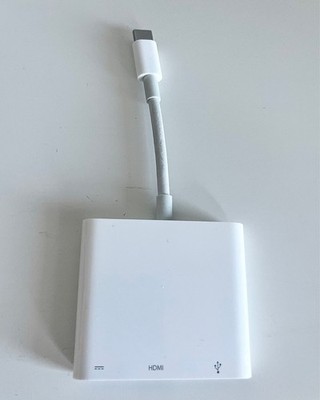 Original Apple USB-C to HDMI Digital AV Multiport Adapter (A2119
