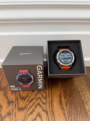 Garmin Fenix 6 Sapphire Multisport GPS Smartwatch Titanium W