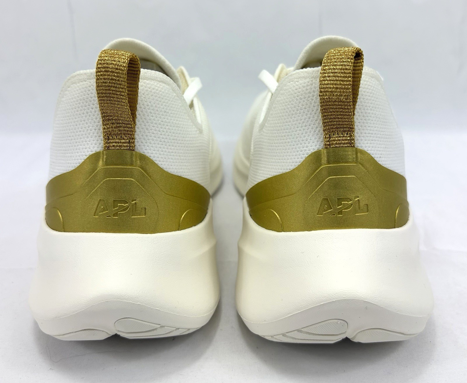 Athletic Propulsion Labs Techloom Dream Shoes Ivory/Metallic Gold Men's 10.5 NIB