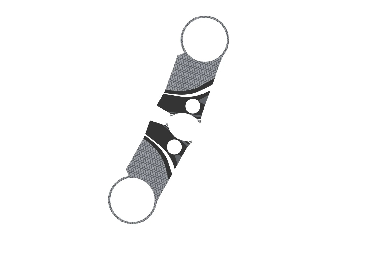 Puig Radikal Yoke Protector | Grey | Honda CBR 600 RR 2024>Current