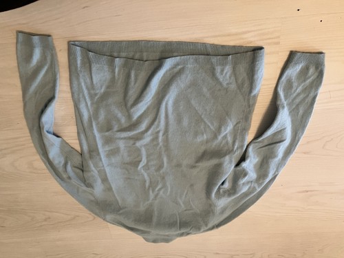 Charter Club Blue Cashmere Turtle Neck Sweater Top Shirt $250 2-ply GUC Knit M - Picture 10 of 10