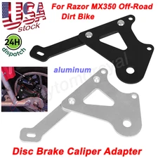 For Razor MX350 Pocket Mod Disc Brake Adapter Aluminum Rear Caliper Adapter US