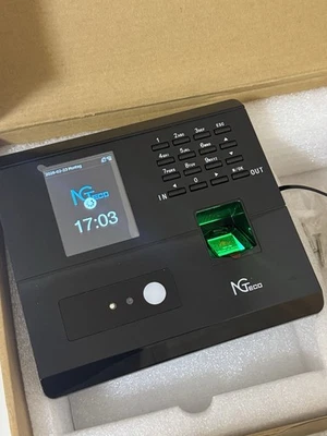 NEW!  NGTeco MB1 Face Fingerprint RFID＆Password Punch In One Attendance Machine - Bild 1 von 4