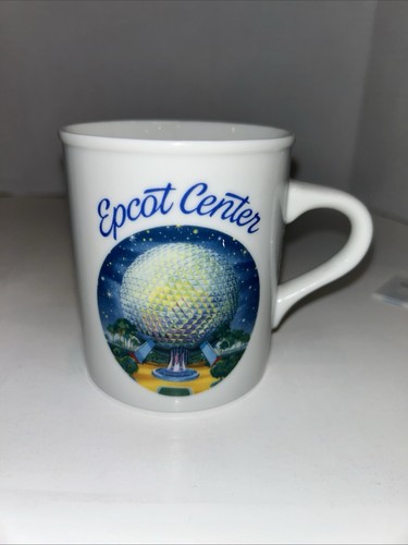 VTG 1982 Disney Epcot Center Coffee Mug Cup Japan Clean New Florida Walt Disney - Picture 7 of 7