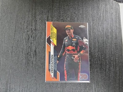 2020 Topps Chrome Max Verstappen Grand Prix Winner Germany 70th Anniversary #143