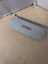 Guess Light Blue hard case with sunglasses black/green frame