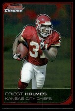 Priest Holmes Cards, Rookie Cards, Autographed Memorabilia Guide 11