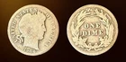 1906 Barber .90 Silver Dime. Philadelphia Mint. (G) Good. See My Other Listings