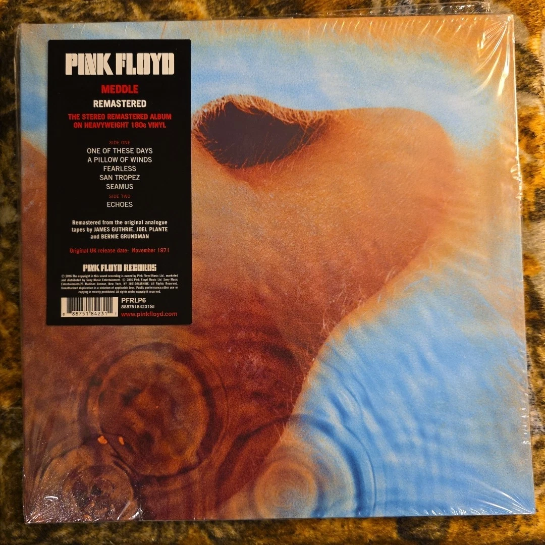 Pink Floyd - Meddle [Used Vinyl LP] Gatefold LP Jacket, 180 Gram