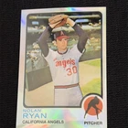 1998 Topps Finest Nolan Ryan 1973 Reprint Refactor Card #220