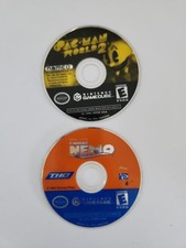 Nintendo GameCube Lot Finding Nemo, Pac-Man World 2 (Untested)