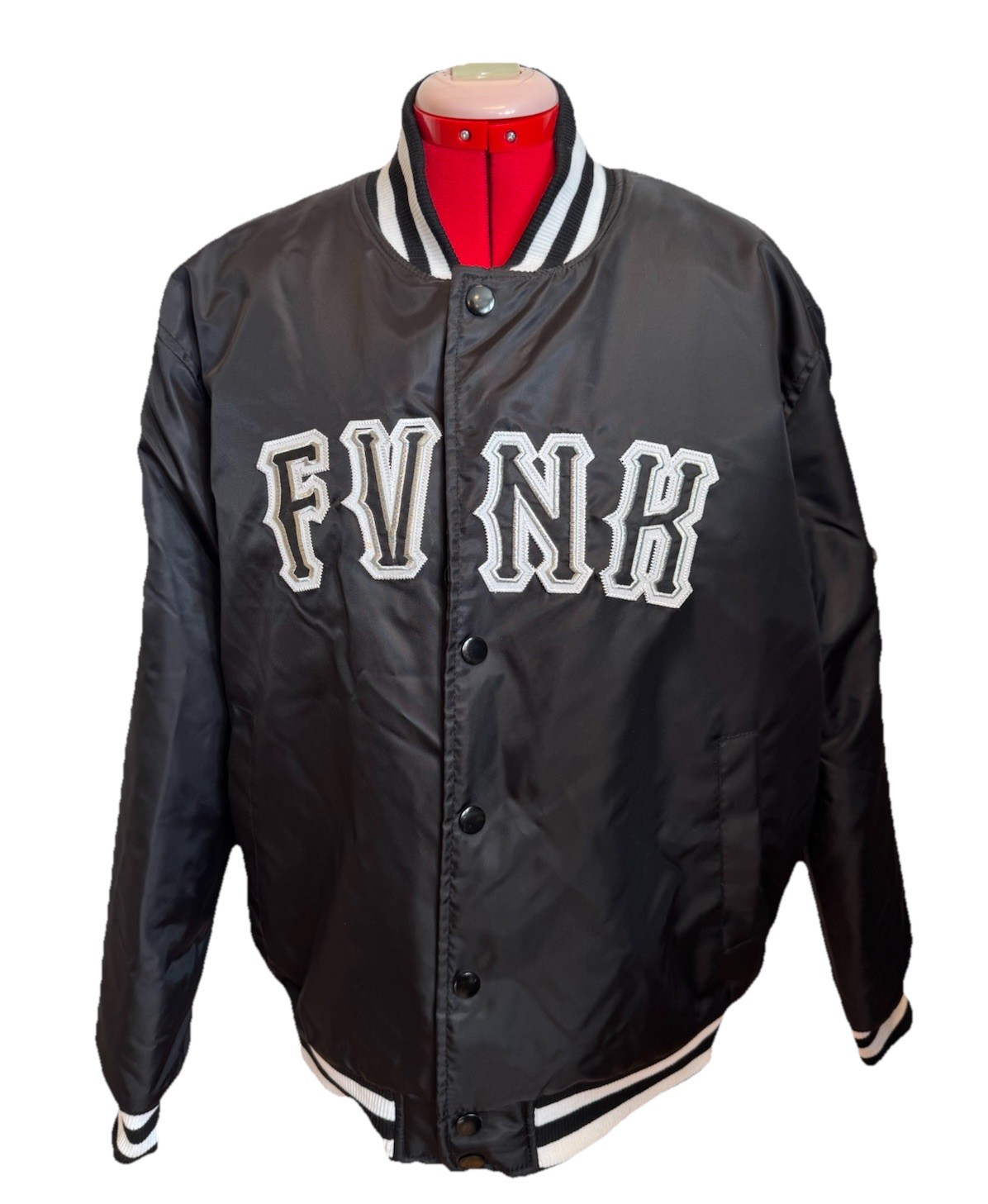 Funk Volume Still Movin Dizzy Wright Baseball Style Jacket Men’s M HipHop Nylon