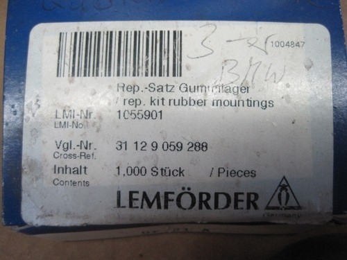 Rep. Satz Gummilager Querlenker für BMW - Art:  105901  *NEU*