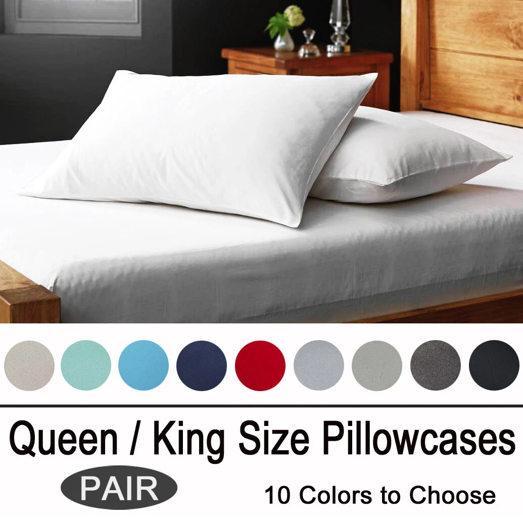 Black king size pillowcases cheap