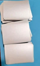 799 Pearl Silver Medium Weight Cardstock Cards 5.5" x 3.5"