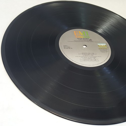 David Bowie Let's Dance 1983 EMI SO 17093 Vinyl Lp Record NM in Cellophane - Picture 7 of 8