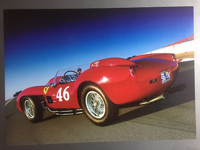 1958 Ferrari 250 TR Spider Print Picture Poster RARE!! Awesome L@@K