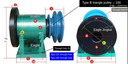 Lathe Spindle Assembly 80/125/160/200 Spindle Three-jaw and Four-jaw Chucks - Picture 5 of 12