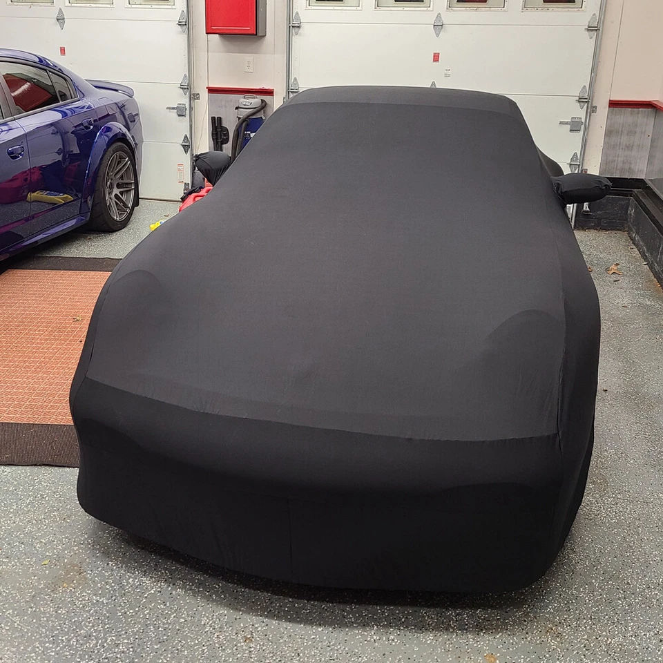 Cubierta interior de auto súper elástica satinada a prueba de polvo para Chevy Corvette C3 1968-1982 Foto 2 de 4