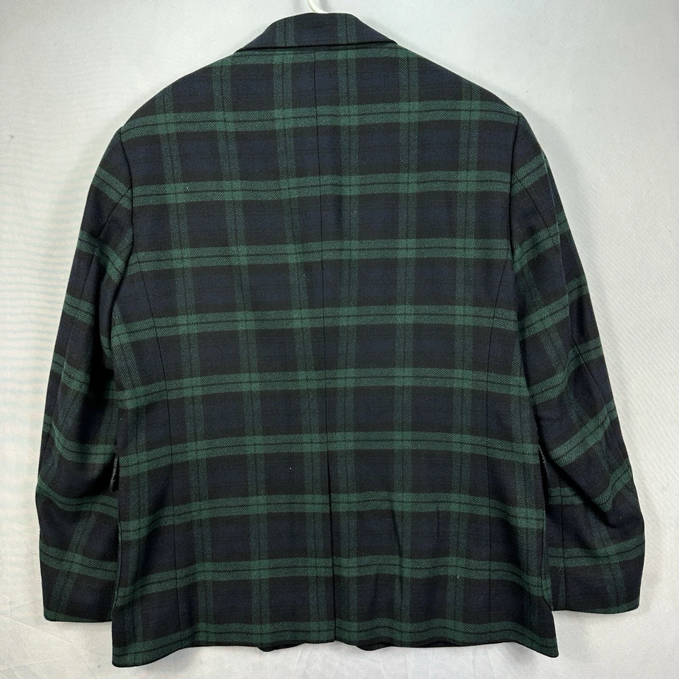 NWT Polo Ralph Lauren Mens 44R Tartan Plaid Twill Modern Fit Sport Coat Blazer - Image 3 of 4