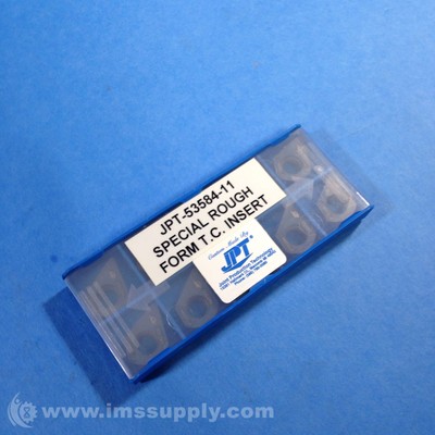Joint Production Technology JPT-535884-11 Case of 10 Tool Inserts FNFP
