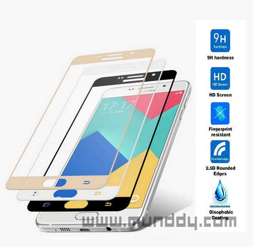 PROTECTOR DE CRISTAL TEMPLADO SAMSUNG GALAXY A5 FRONTAL COMPLETO A510 | eBay