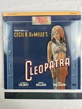 "Cleopatra" - LASERDISC - NOS SEALED - Encore Edition - Cecil B. Demille / Drama