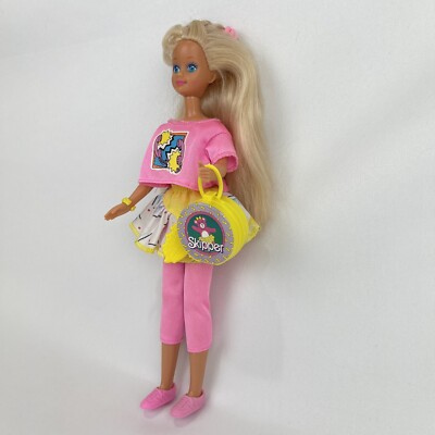 その他 Vintage Barbie Mattel Barbie Cool Tops Skipper Doll 4989 With Accessories Vintage