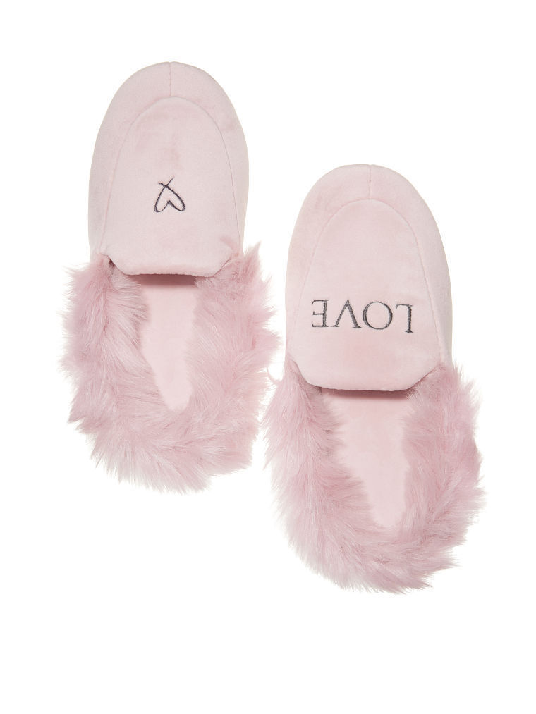 victoria secret fluffy slippers
