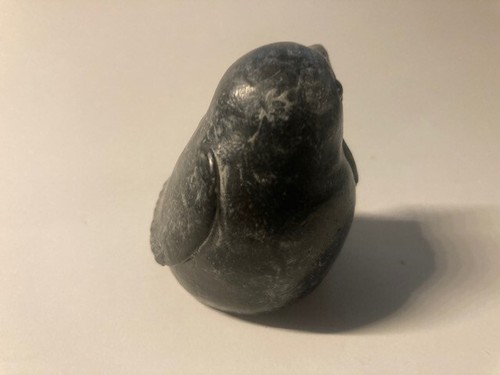 Pair- Wolf Original Soapstone Beautiful Carved Sparrows approx 3" Small Bird - Picture 9 of 10
