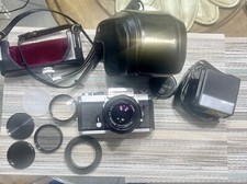 Nikkormat 35mm Film Camera Nikon Nikkor-s.c Auto 1:1.4 F 50mm Flash Filters