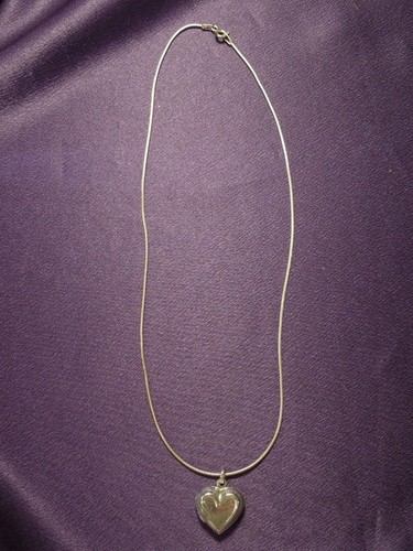 Heart Locket Necklace Empty 