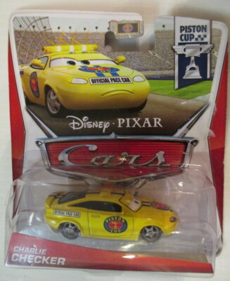 Pixar Cars 3 sealed Charlie Checker Francesco Bernoulli Tow Truck