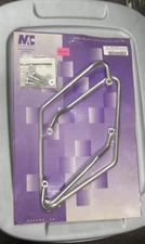 NOS MC Enterprises Chrome Saddle Bag Guards Supports Kawasaki VN1500 MC140-43