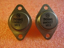 2N5684G  Lot of 2 NOS Transistors from On Semi