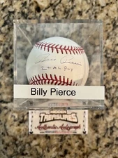 Billy Pierce Signed / Autographed OML Bud Selig Baseball Tri Star COA White Sox