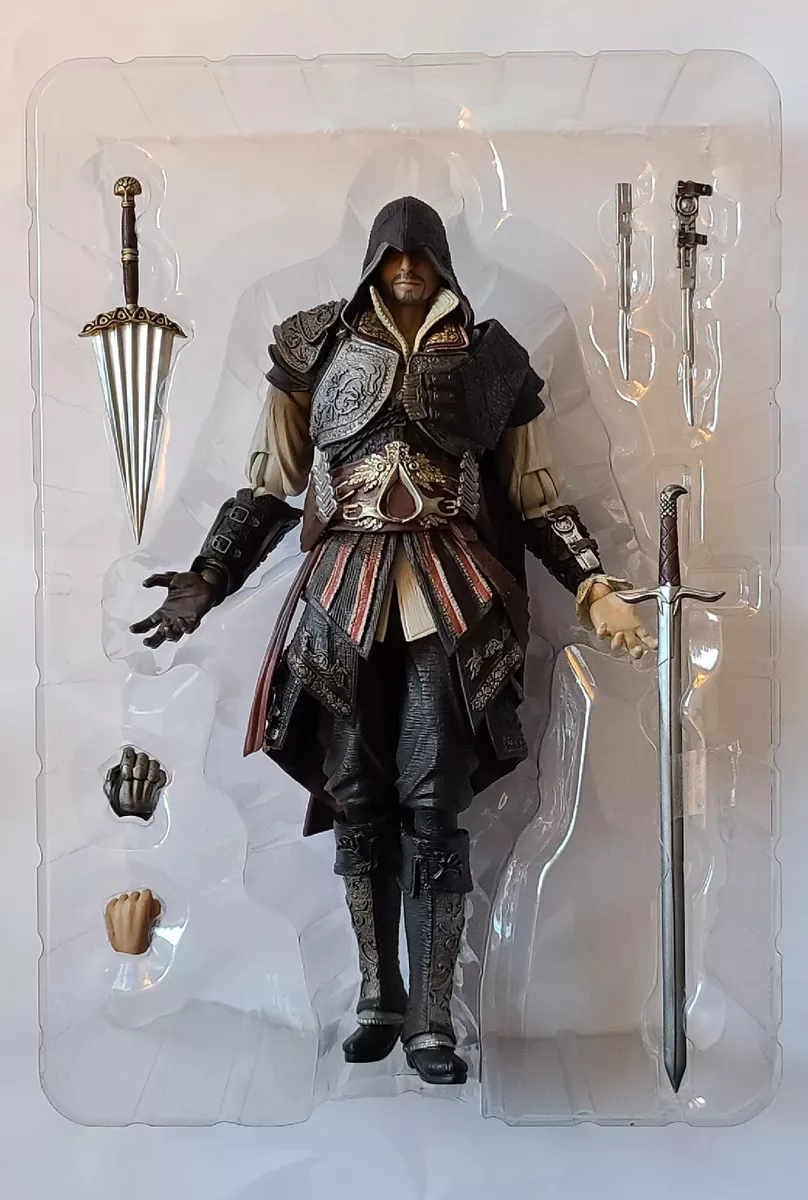 Assassin's Creed 2 Play Arts Kai Pre-Painted Action Figure: Ezio Auditore  Da Firenze (Re-run)