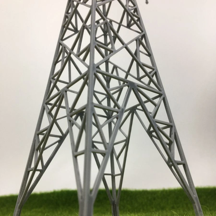 1:87/150/200 Diorama Power Transmission Tower Model Scene Building Model Props - Image 4 of 4
