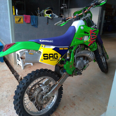 Tank Model KDX 200, KDX 220 - Purple color - plastic tank | eBay