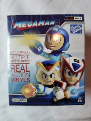 NEW IN BOX Megaman Battle Damage Wave 2 The Loyal Subjects Chance Box Figure