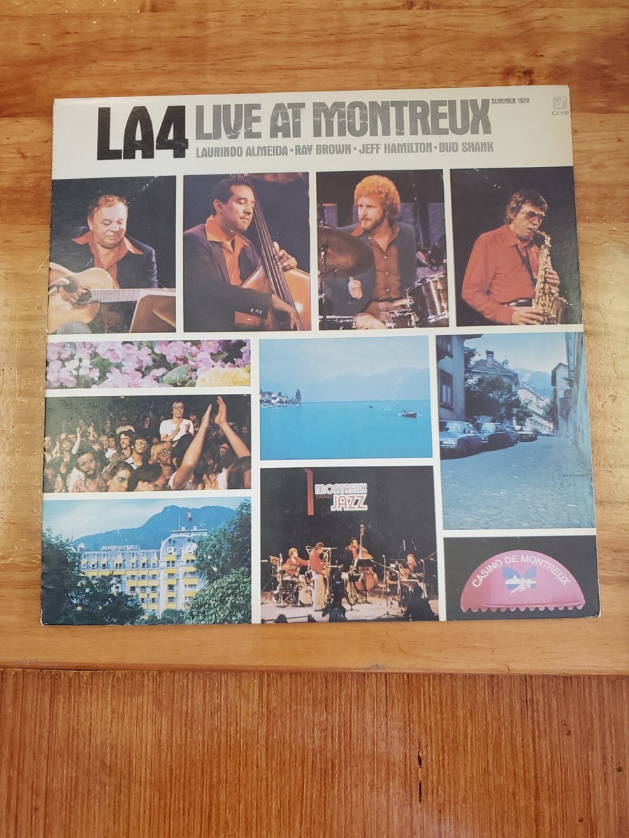 LA4 Live At Montreux Summer 1979 L.A.フォア L. A. Four, Laurindo Alemeida, Ray Brown, Jeff Hamilton, Bud