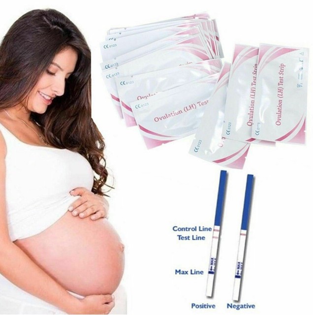 5 pcs /SET Private LH Ovulation Test Strip Predictor Fertility Kit