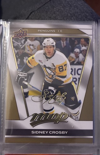 Sidney Crosby [Gold Script] #185 2025 Upper Deck MVP card