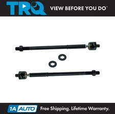 TRQ Inner Tie Rod Set For 2009-2019 Toyota Corolla 2009-2013 Matrix